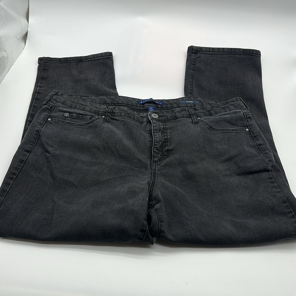 Bandolino mandie black jeans stretchy denim women’s jeans plus size 20W (A98) - Picture 11 of 11